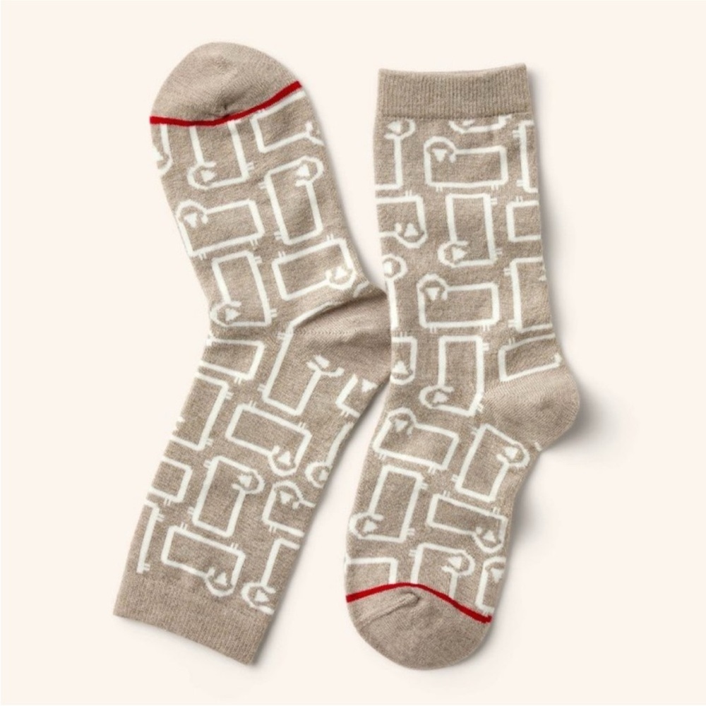 Woolrich x Target Unisex Adult Sheep Crew Socks in Large Limited Edition NWT